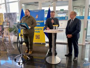 Руслан Стефанчук узяв участь у відкритті Українських Днів у Брюсселі 